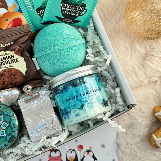 Frosted Blue | Christmas Hamper For Her - Three Bears Emporium
