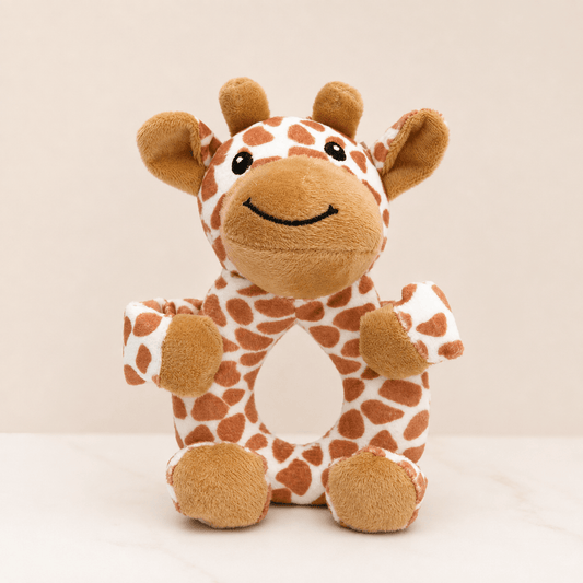 Giraffe Baby Rattle - Three Bears Emporium