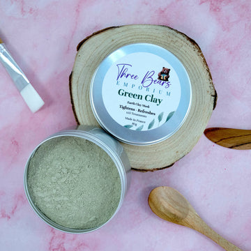 Green Clay Mask - Refreshes And Tightens Skin - Three Bears Emporium
