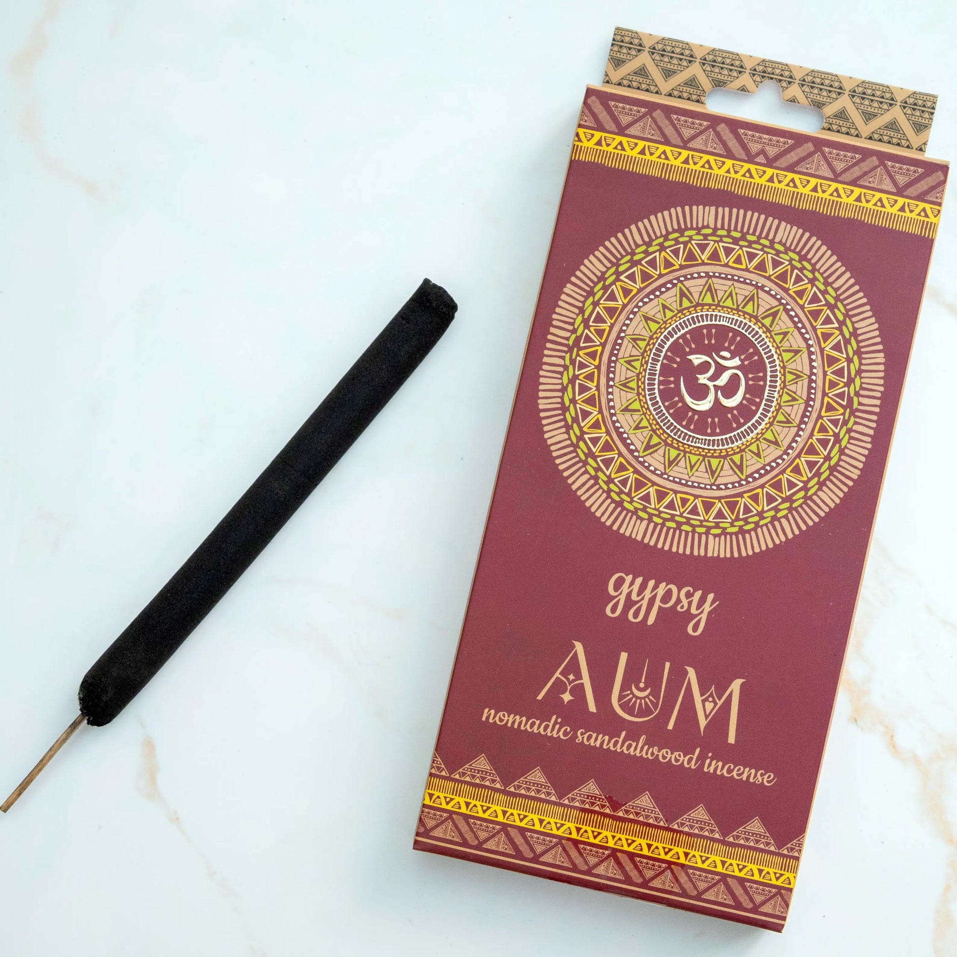 Gypsy Nomadic Sandalwood Incense AUM - Three Bears Emporium