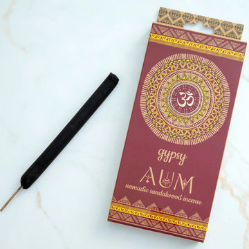 Gypsy Nomadic Sandalwood Incense AUM - Three Bears Emporium