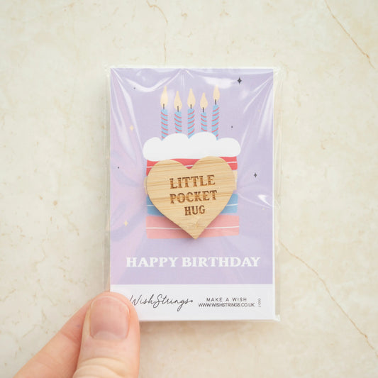 Happy Birthday Pocket Hug - Three Bears Emporium