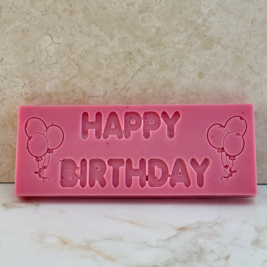 Happy Birthday Wax Melt Snap Bar - Three Bears Emporium