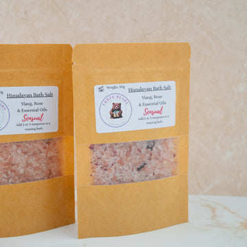 Himalayan Bath Salt - Ylang & Rose - Three Bears Emporium