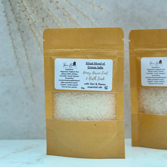 Honey Haven Foot & Bath Soak - Three Bears Emporium