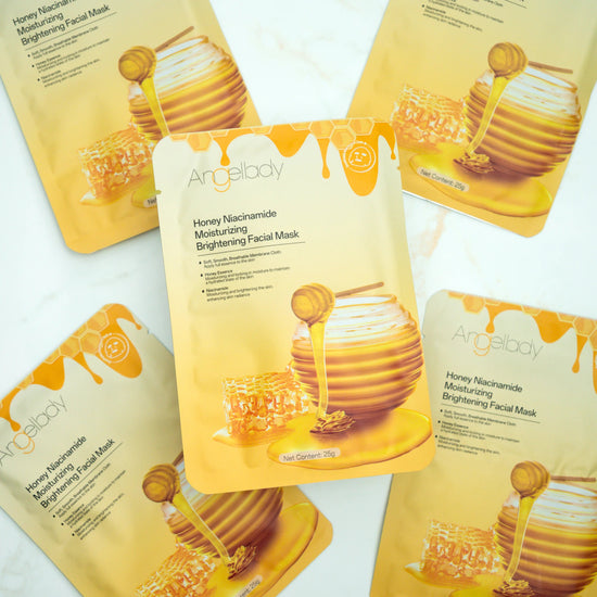 Honey Moisturizing & Brightening Facial Sheet Mask - Three Bears Emporium