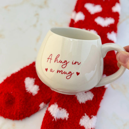 Hug in a Mug with Socks - Three Bears Emporium