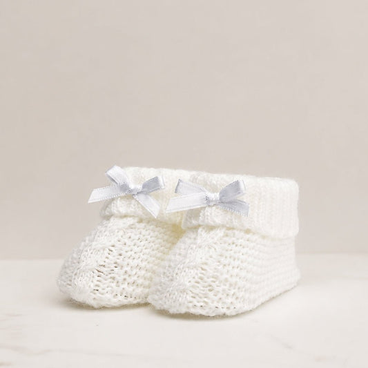 Knitted Baby Booties - Three Bears Emporium