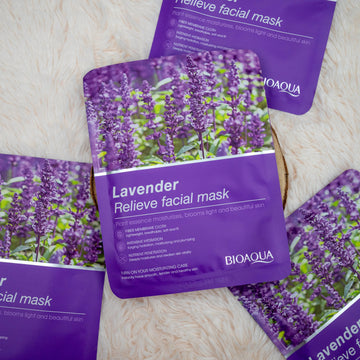 Lavender Sheet Mask - Three Bears Emporium