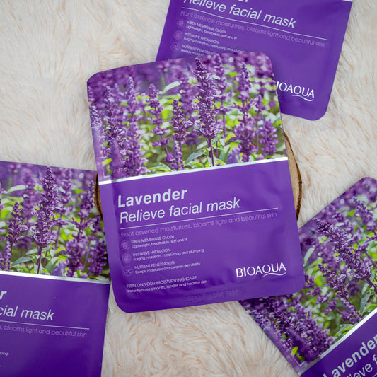 Lavender Sheet Mask - Three Bears Emporium