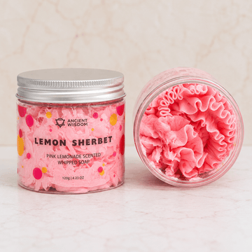 Lemon Sherbet Whipped Soap - Three Bears Emporium