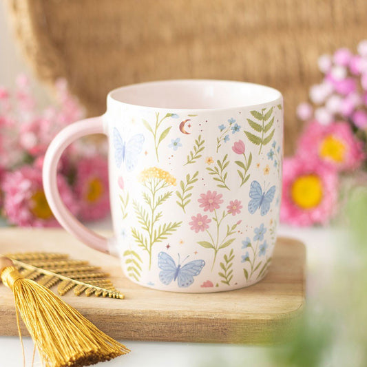 Luna Bloom Floral Mug - Three Bears Emporium