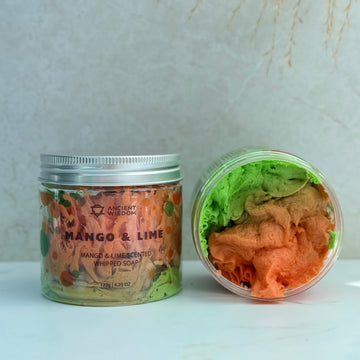 Mango & Lime Whipped Soap - Three Bears Emporium