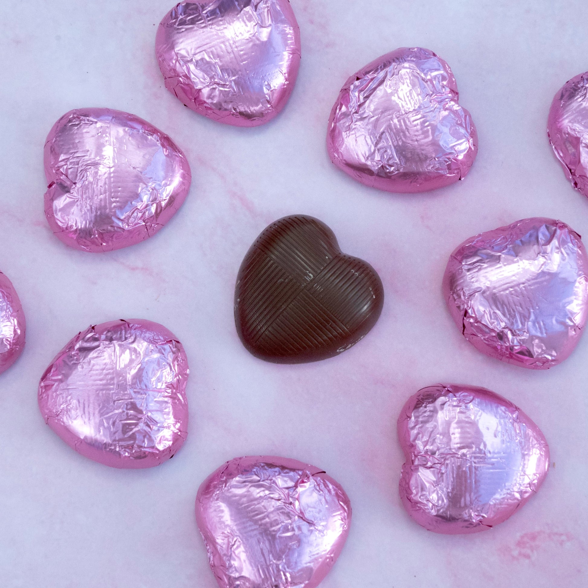 Milk Chocolate Hearts - Three Bears Emporium