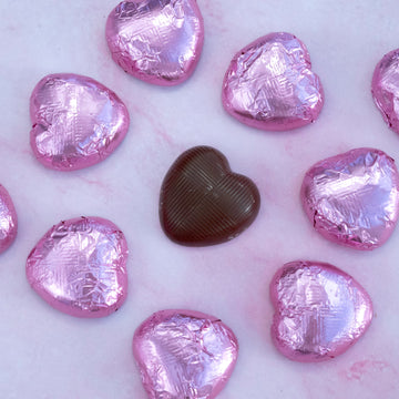Milk Chocolate Hearts - Three Bears Emporium