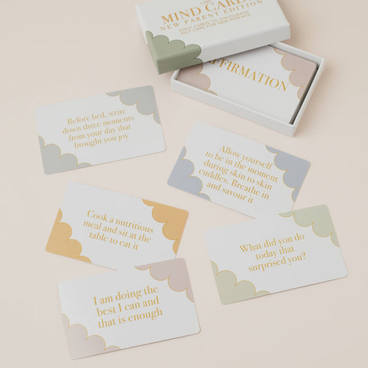 Mind Cards: New Parent Edition - Self care for Mum & Dad - Three Bears Emporium