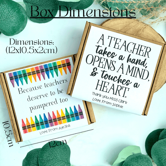 Mini Letterbox Gift Box for Teachers - End of Year Present - Three Bears Emporium