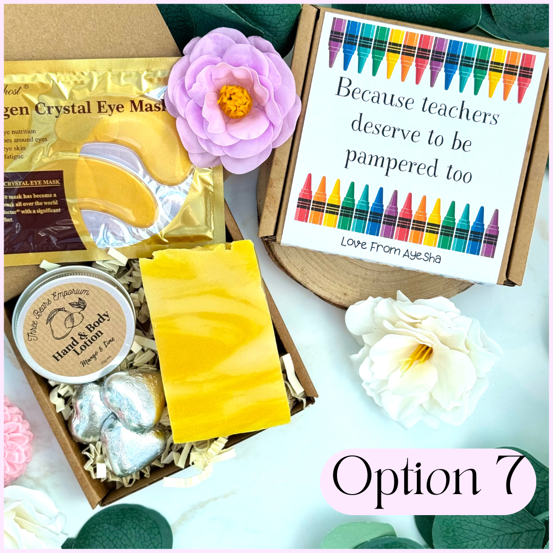Mini Letterbox Gift Box for Teachers - End of Year Present - Three Bears Emporium