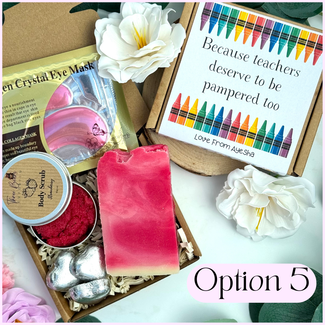 Mini Letterbox Gift Box for Teachers - End of Year Present - Three Bears Emporium