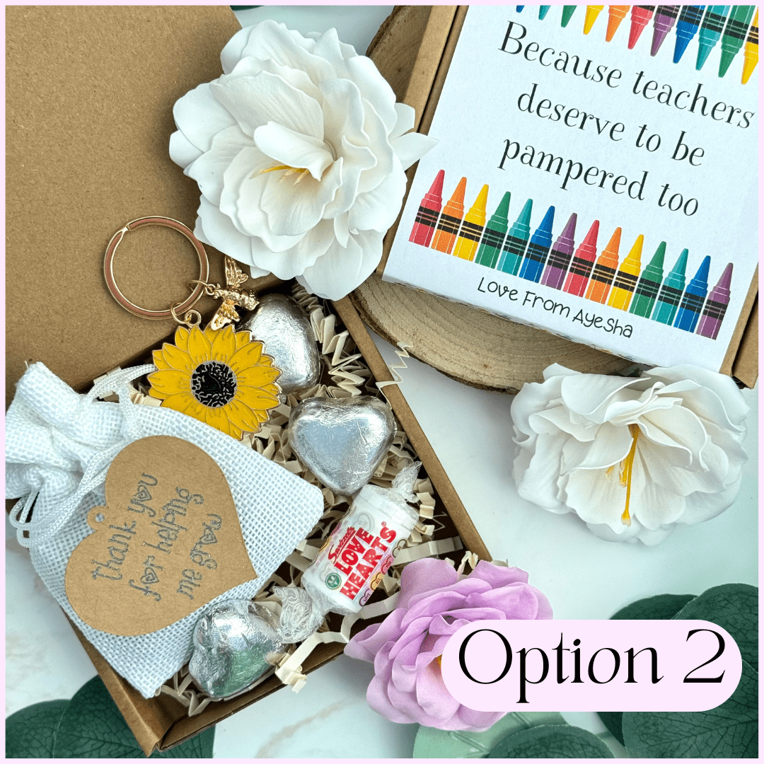 Mini Letterbox Gift Box for Teachers - End of Year Present - Three Bears Emporium