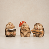 Miniature Hedgehog Ornaments - Three Bears Emporium