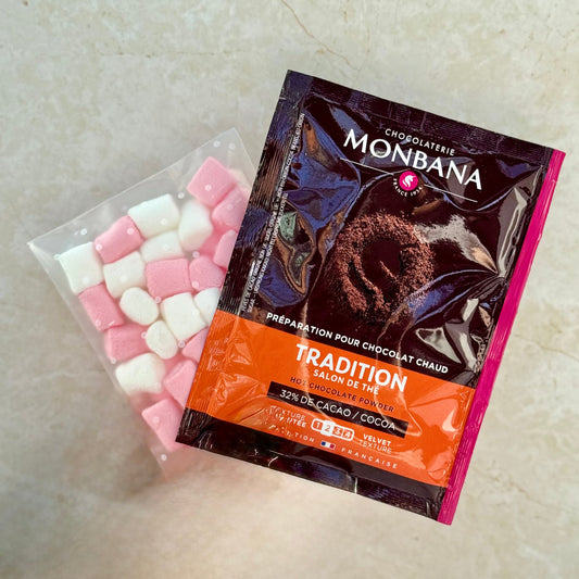 Monbana Luxury Hot Chocolate With Marshmallows - Three Bears Emporium