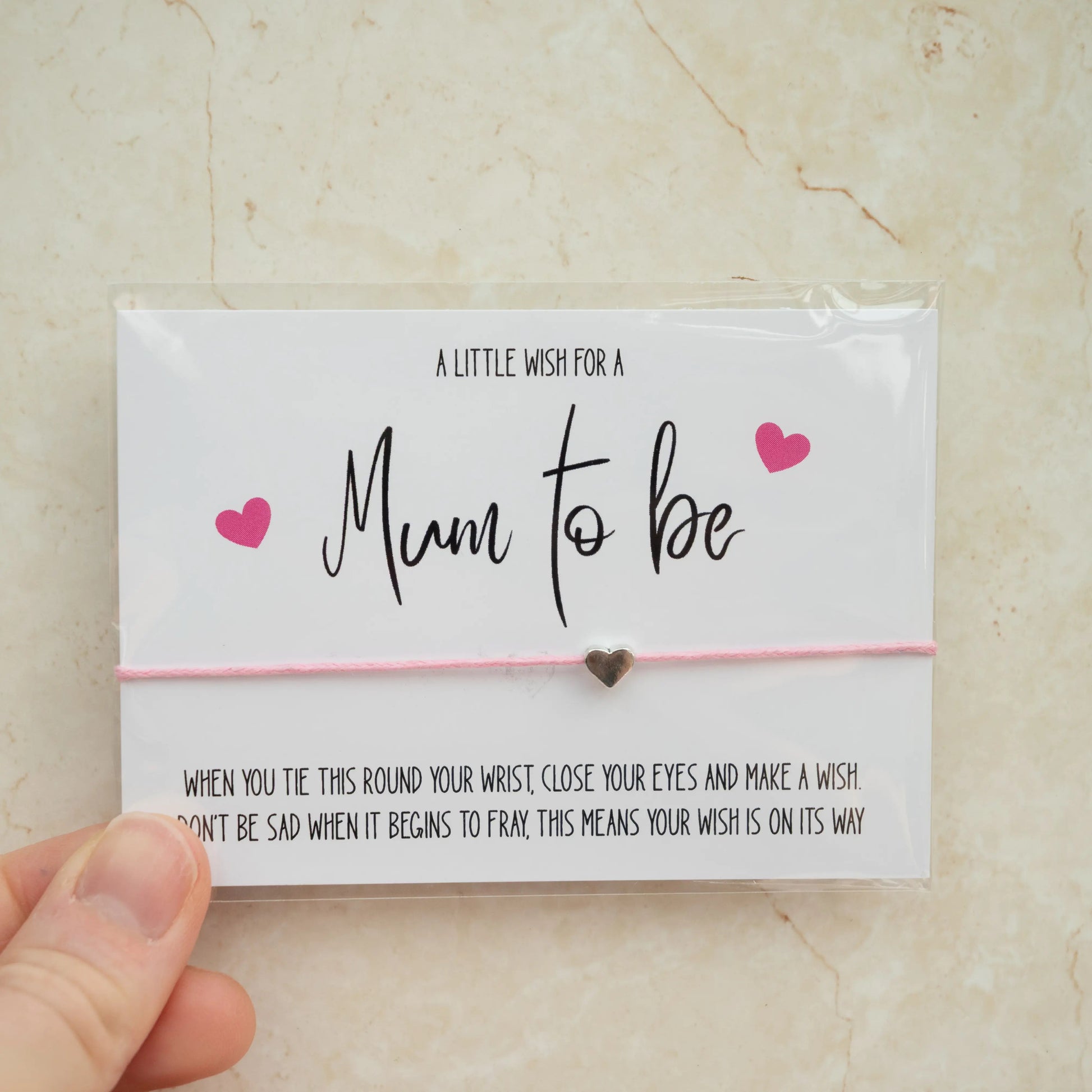 Mum To Be Wish Bracelet - Three Bears Emporium
