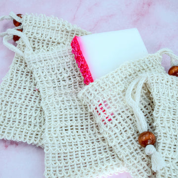 Natural Soap Bag - Three Bears Emporium