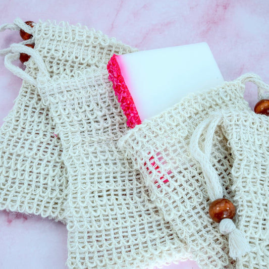 Natural Soap Bag - Three Bears Emporium