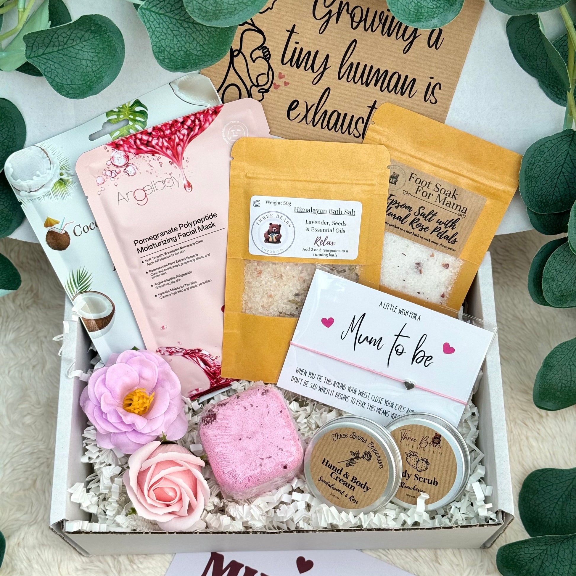Pamper Hamper For Mum To Be - Three Bears Emporium