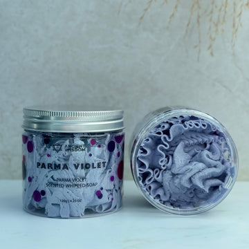 Parma Violet Whipped Soap - Three Bears Emporium
