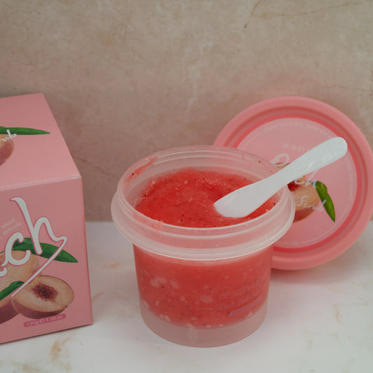 Peach Bath Salt Scrub - Three Bears Emporium