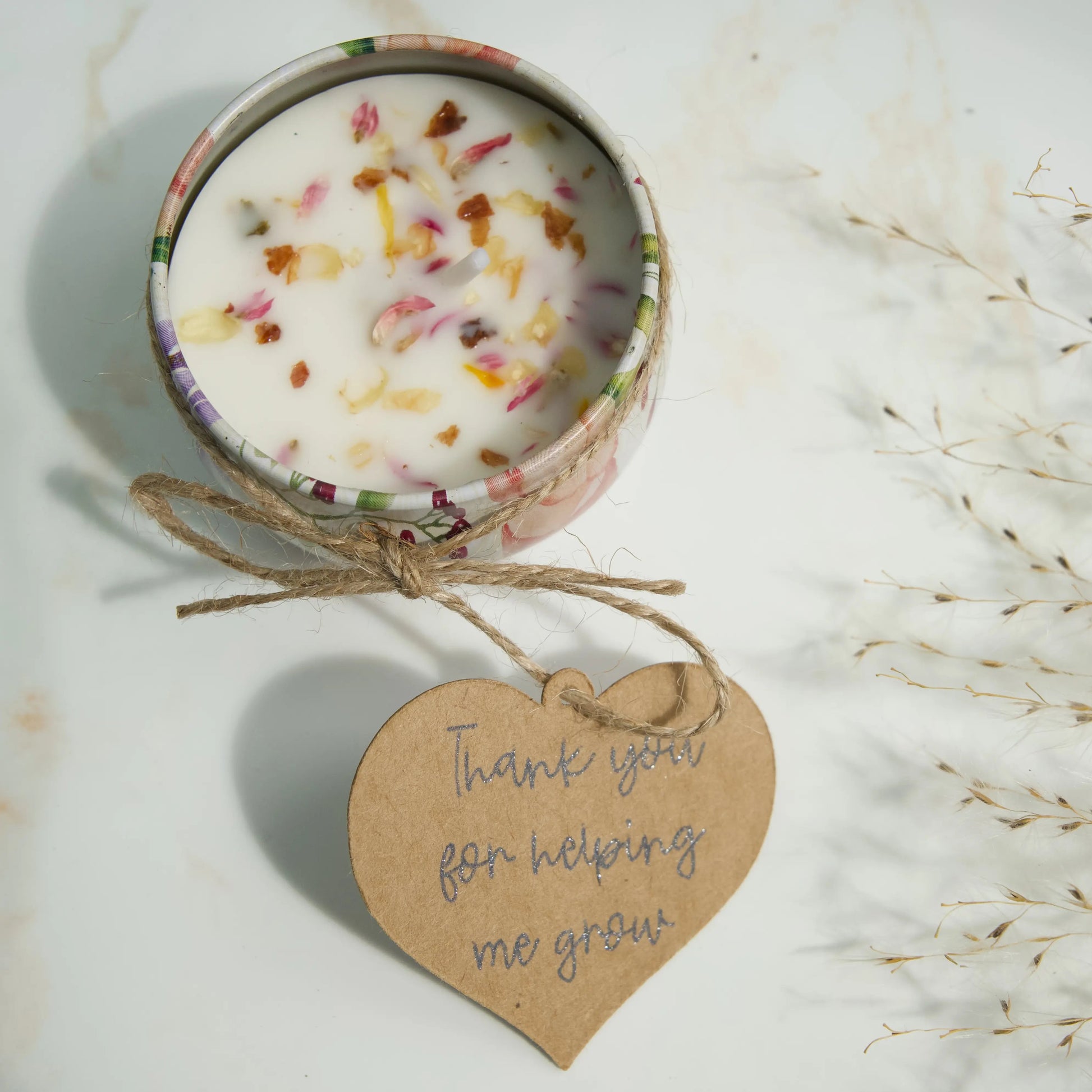 Personalised Thank You Candle - Three Bears Emporium
