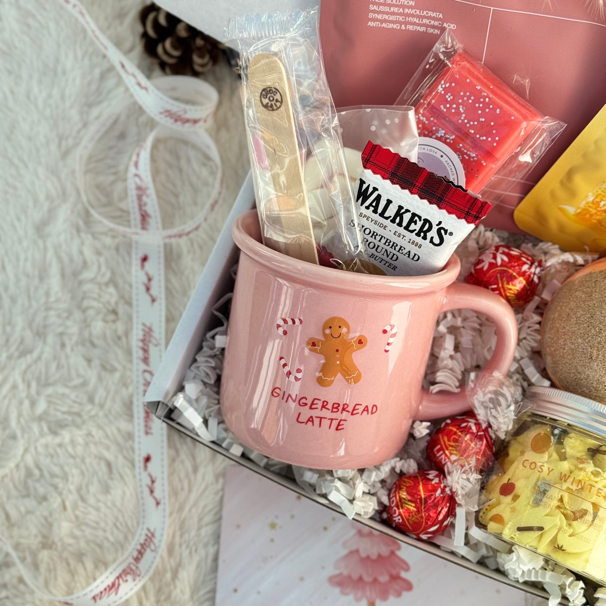 Pink Winter Wonderland Surprise | Christmas Hamper - Three Bears Emporium