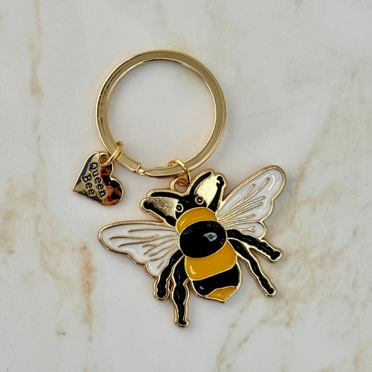 Queen Bee Keyring - Three Bears Emporium