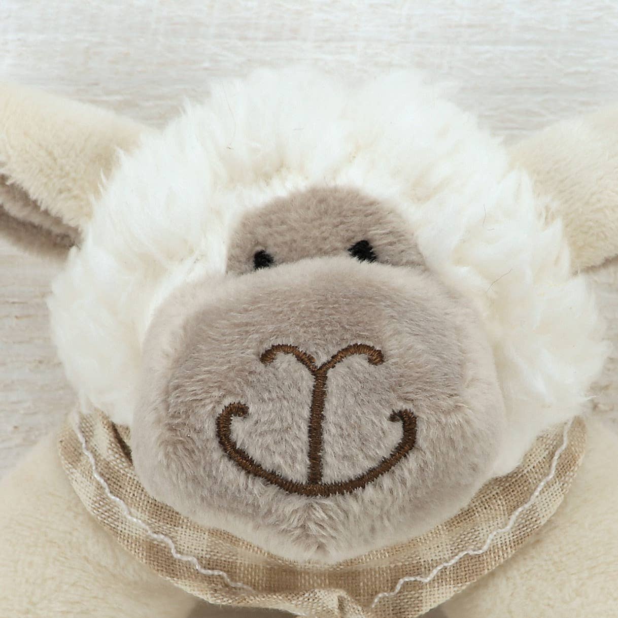 Sheep Plush Soft Toy Baby Rattle - Three Bears Emporium