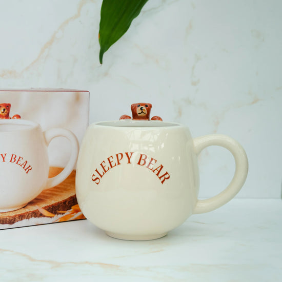 Sleepy Bear Mug - Three Bears Emporium