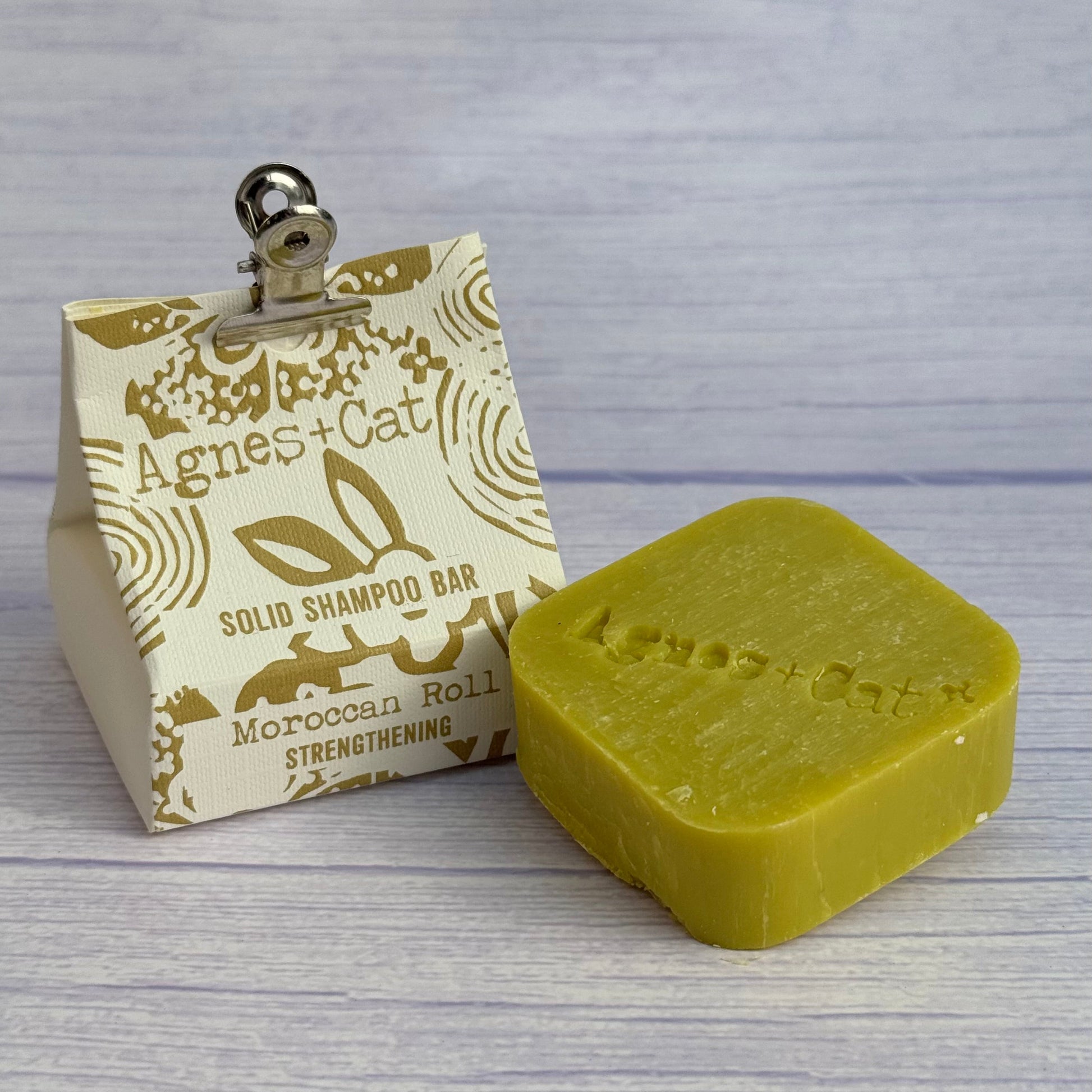 Solid Shampoo Bar - Moroccan Roll - Three Bears Emporium