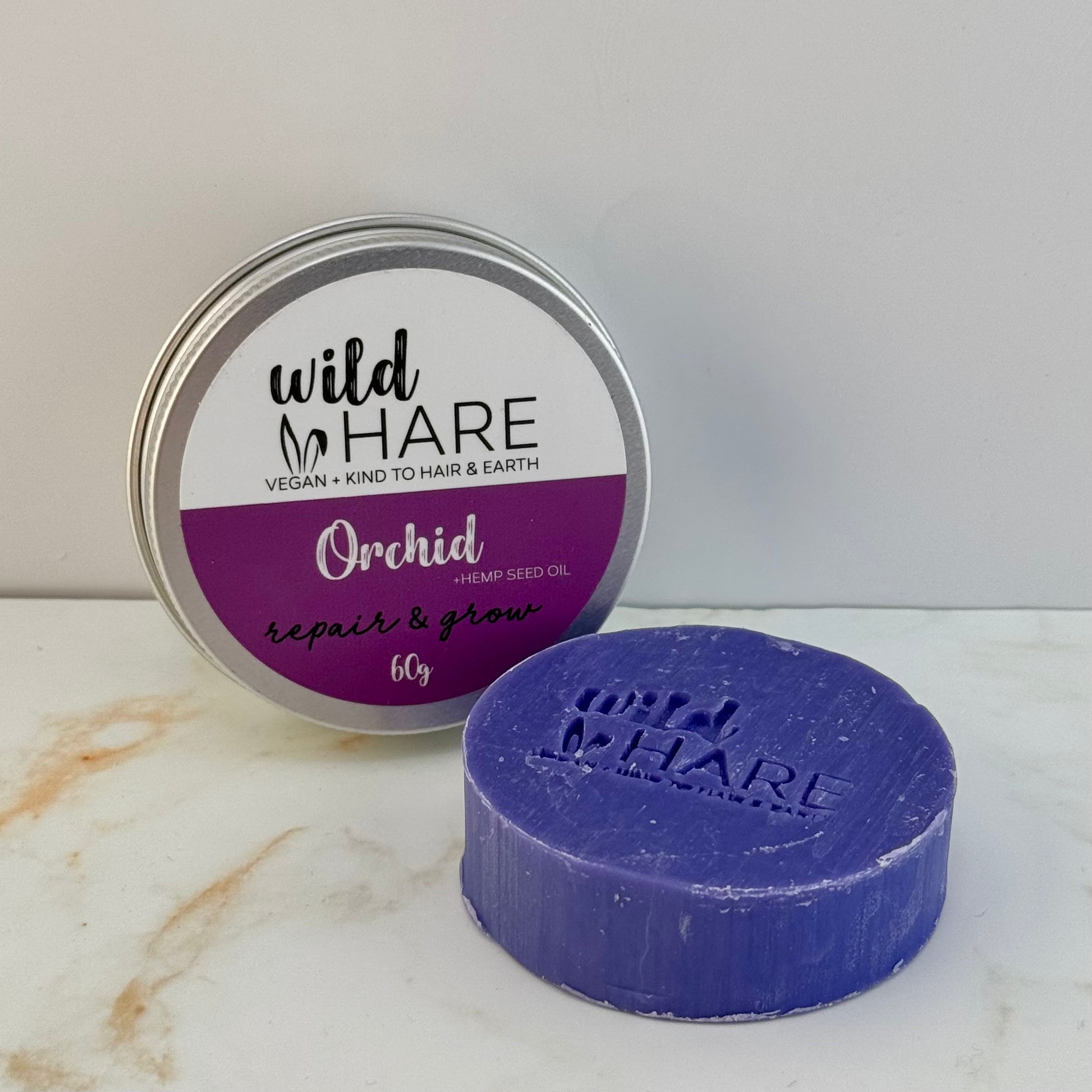 Solid Shampoo Bar - Orchid - Three Bears Emporium