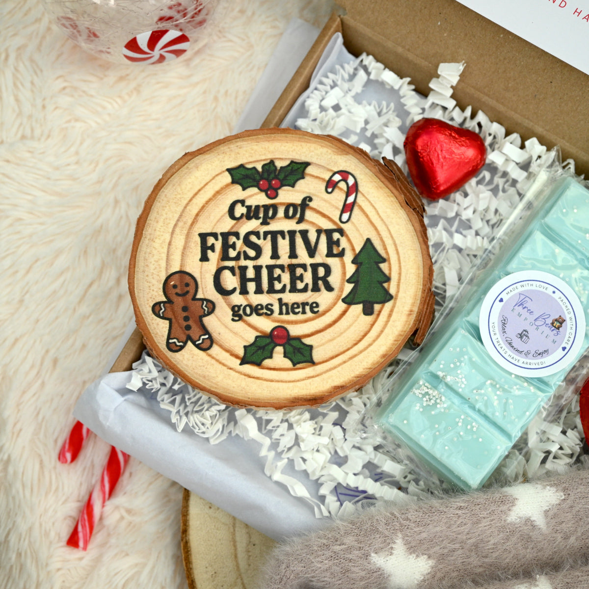 Sparkly Christmas Letterbox Gift - Three Bears Emporium