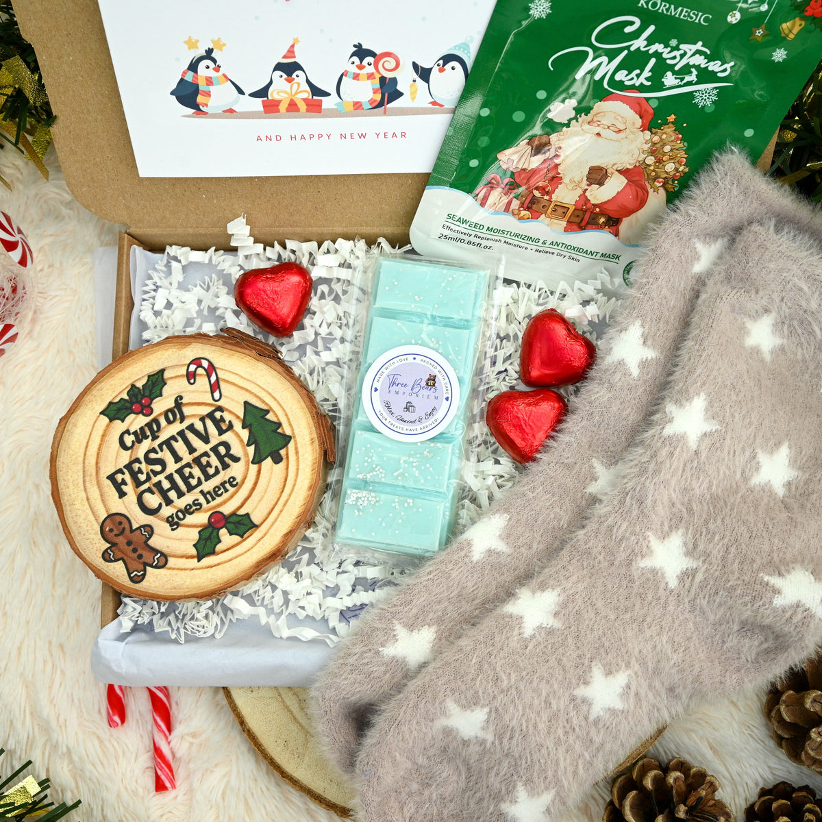 Sparkly Christmas Letterbox Gift - Three Bears Emporium