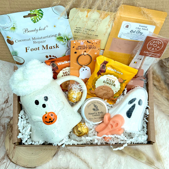 Spooky Ghost Boo Basket | Gift For Her - Three Bears Emporium