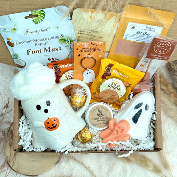 Spooky Ghost Boo Basket | Gift For Her - Three Bears Emporium