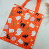 Spooky Ghost Print Tote Bag - Three Bears Emporium