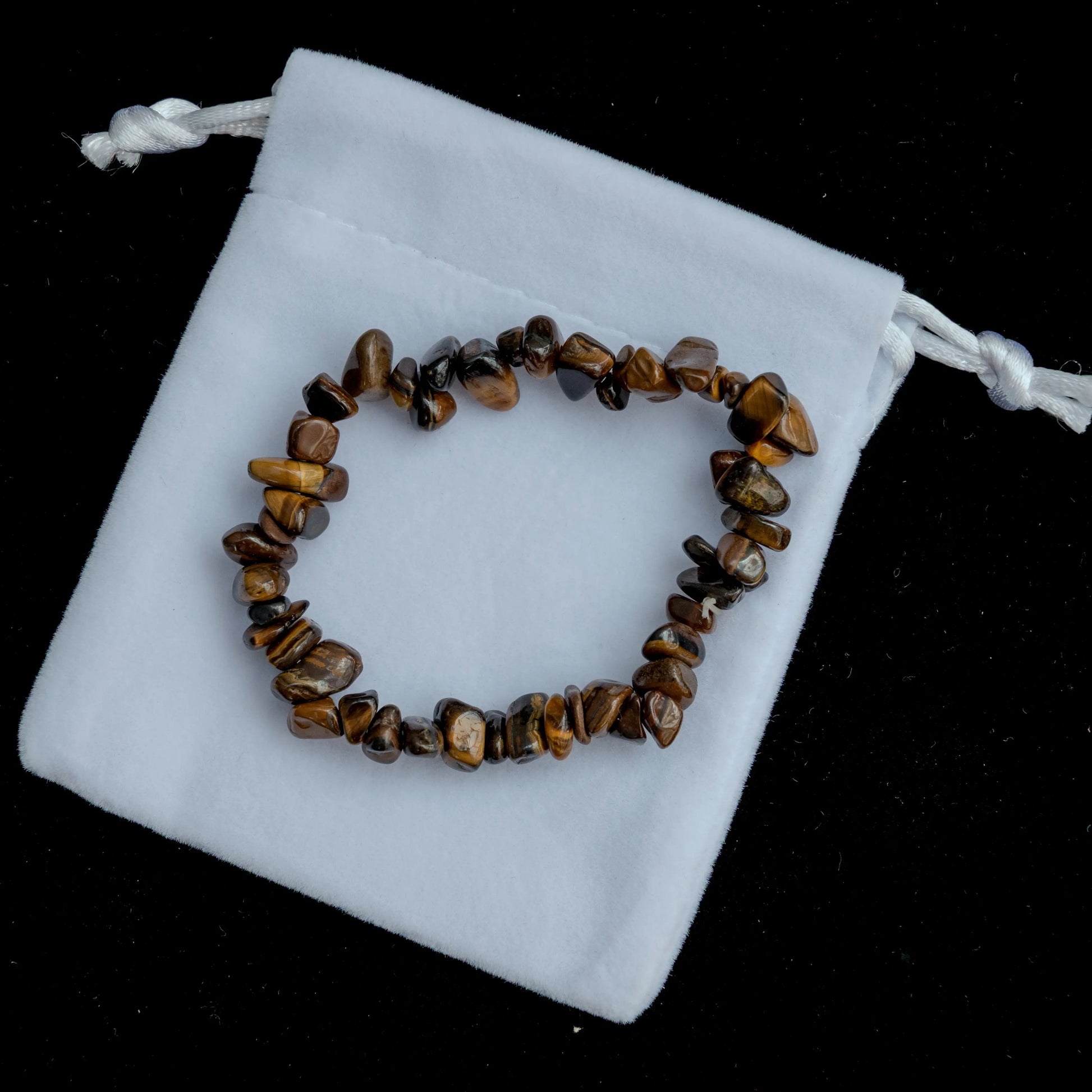 Tigers Eye Chip - stone Bracelet - Three Bears Emporium