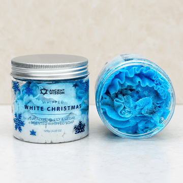 White Christmas Whipped Soap - Three Bears Emporium