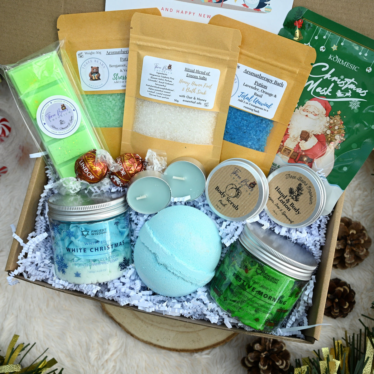Winter Indulgence | Christmas Hamper For Her - Three Bears Emporium