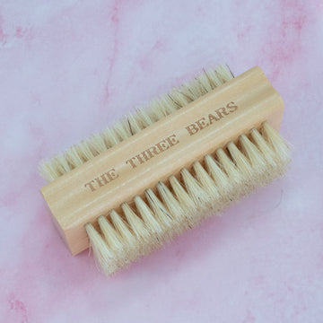 Wooden Nail Brush - Three Bears Emporium