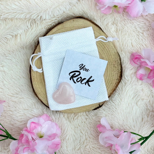 ‘You Rock’ Quartz Charm - Three Bears Emporium