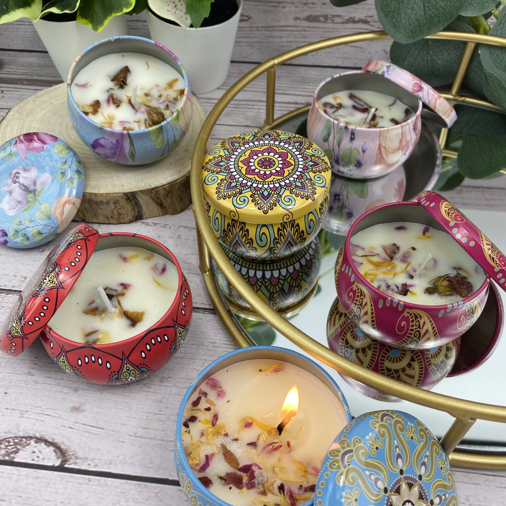 soy wax candles